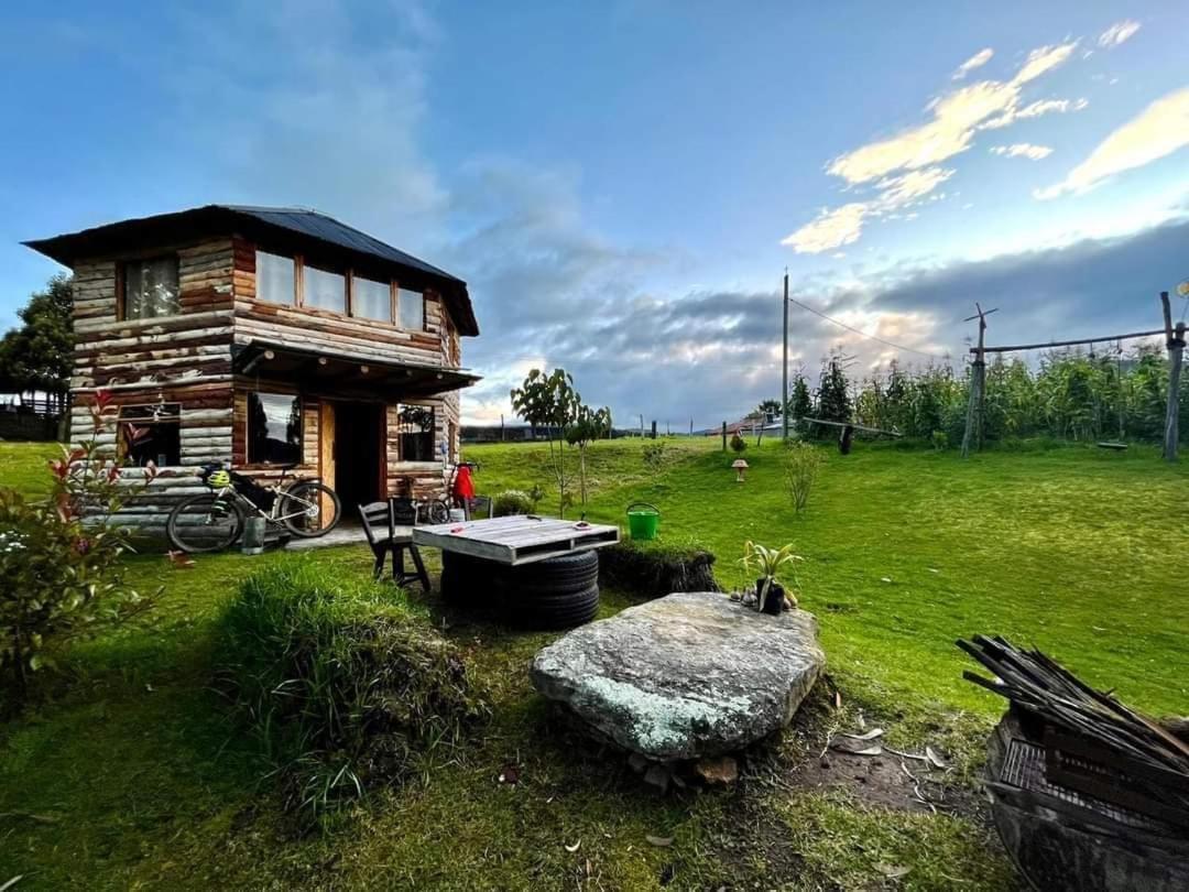 Eco-cabaña piemonte Guasca Exterior foto